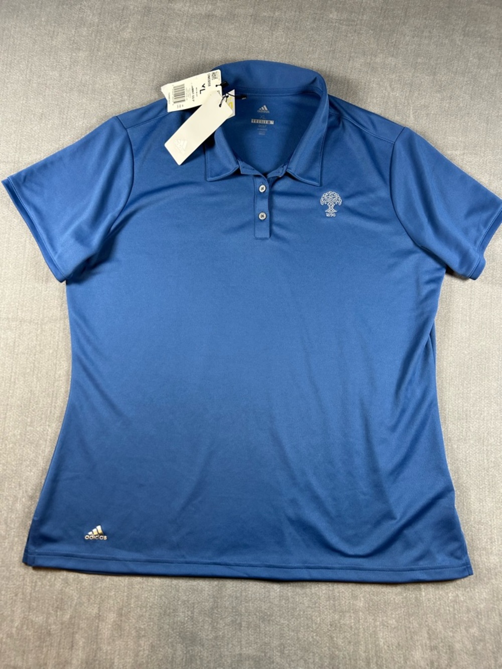 adidas Women's Royal Blue Golf Polo Jersey XL